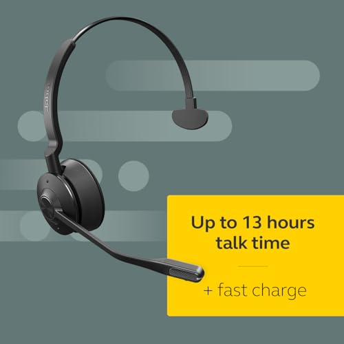 Jabra Engage 65 SE (Second Edition) Wireless Single‑Ear Headset with Mic - style: Single-Ear