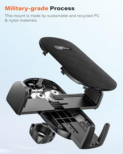 APPS2Car Suction Cup Car Phone Holder for Dashboard & Windshield