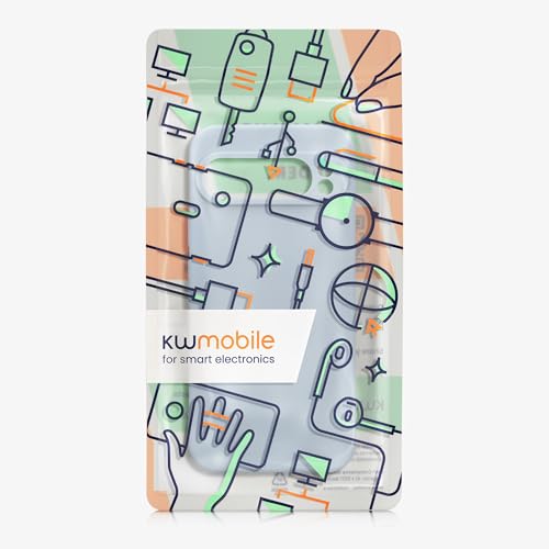 kwmobile Case Compatible with Google Pixel 9 Pro XL Case - Protective Slim TPU Phone Cover - Soft Matte Finish - Light Blue Matte - color: light blue matte
