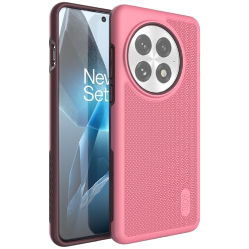 TUDIA MergeGrip for OnePlus 13 Case 5G (2025) - [Military Grade Drop Tested] Dual Layer Shockproof Slim Heavy Duty Tough Cover Phone Cases - Smokey Pink - color: Smokey Pink, size: Basic