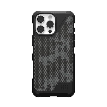 URBAN ARMOR GEAR UAG Designed for iPhone 16 Pro Max Case 6.9" Metropolis LT - Compatible with MagSafe Charging Rugged Shockproof Anti-Slip Military Grade Protective Cover, Micro Hex Camo Graphite - color: Metropolis LT - Micro Hex Camo Graphite