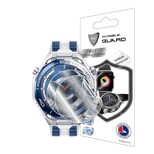 IPG Made for Huawei Watch Ultimate 2 Smartwatch Smart Watch Hydrogel Screen Protector (2 Units) Invisible HD Clear Film Anti Scratch Guard-Smooth/Self-Healing/Bubble Free for Ultimate2 - size: Ultimate 2