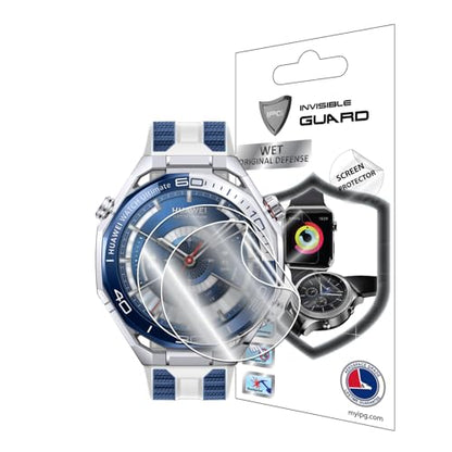 IPG Made for Huawei Watch Ultimate 2 Smartwatch Smart Watch Hydrogel Screen Protector (2 Units) Invisible HD Clear Film Anti Scratch Guard-Smooth/Self-Healing/Bubble Free for Ultimate2 - size: Ultimate 2