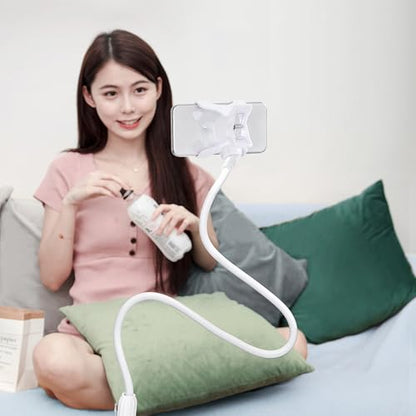 Adjustable Clip Phone Holder Stand for Smartphones and E-Readers