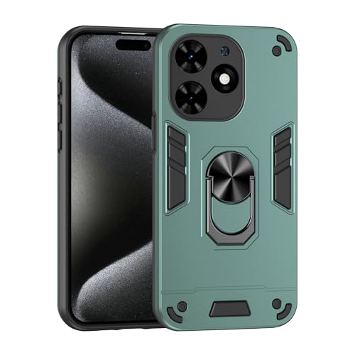 for Infinix Smart 8 X6525 Case,Compatible with Tecno Spark Go 2024 BG6 case Spark 20 KJ5/20C BG7 Case/Infinix Hot 40i X6528B Phone Case Cover Green - color: HY-GZS-green, size: Infinix Smart 8
