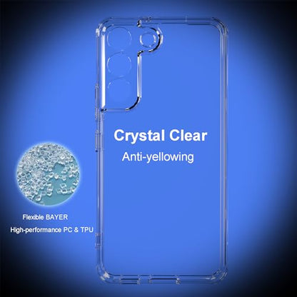 TENOC Phone Case for Samsung Galaxy S22, Clear Case Non-Yellowing Protective Bumper Hard Back Cover - color: Clear Anti-Yellowing, size: S22