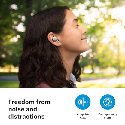 Sennheiser Momentum True Wireless 4 Smart Earbuds, Bluetooth 5.4, Crystal-Clear Sound, Noise Cancelling Earbuds, Comfortable Design, 30-Hour Battery, Adaptive ANC, LE Audio, Auracast – Black Graphite - color: Black Graphite