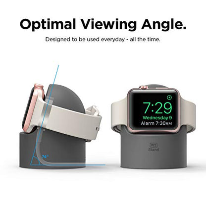 elago W2 Charger Stand for All Apple Watch Series - color: Dark Grey