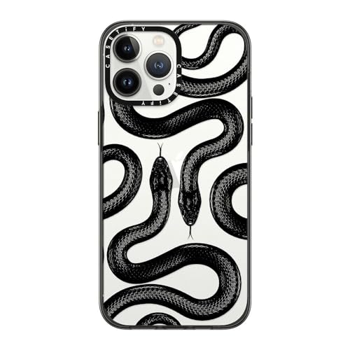 CASETiFY for iPhone 13 Pro Max Case - Compact | Lightweight | 4ft. 2x Military Grade Drop Protection | Black Kingsnake | Black - color: Black Kingsnake, size: Iphone 13 Pro Max (6.7")