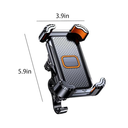 TIANLIN Motorcycle Phone Mount Holder Dual Vibration Dampener Anti-Shock