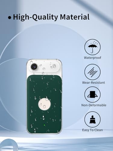 Compatible with Apple iPhone Air MagSafe Battery,UYRUREL Premium Silicone Shockproof Protection Ultra-Thin Design, Comfortable and Skin-Friendly,Green. - color: Green