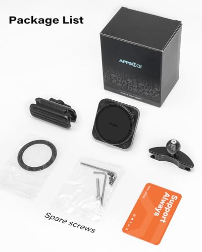 APPS2Car Alloy Magnetic Phone Mount for Tacoma 2016-2023 & Tundra 2014-2021