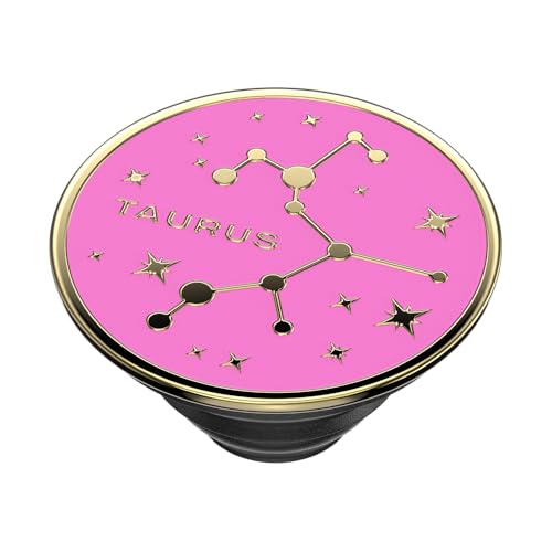 PopSockets Phone Grip with Expanding Kickstand, Adhesive Grip, Enamel - Zodiac Taurus - color: Taurus