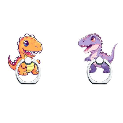 Phone Ring Stand Holder,Dinosaur Cell Phone Grip for Boys,Girls and Kids,Cute Kawaii Finger Ring Grip Stand for iPhone 17 16 15 14 13 Pro Max Plus Air - color: Cute Dinosaur Phone Ring Grip