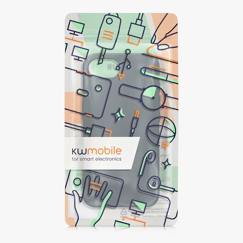 kwmobile Case Compatible with Apple iPhone 17e / iPhone 16e Case - Slim Protective TPU Silicone Phone Cover - Dark Slate - color: Dark Slate, size: iPhone 17e / iPhone 16e