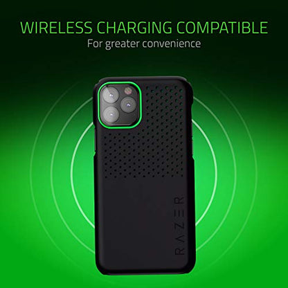 Razer Arctech Slim for iPhone 11 Pro Case: Thermaphene & Venting Performance Cooling - Wireless Charging Compatible - Mercury White - color: Mercury White