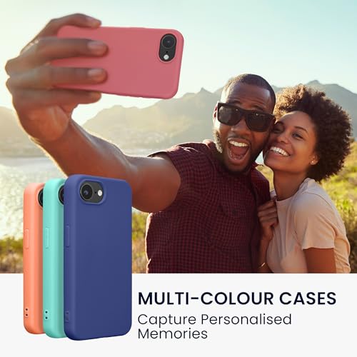 kwmobile Case Compatible with Apple iPhone 17e / iPhone 16e Case - Soft Slim Protective TPU Silicone Cover - Dark Rose - color: Dark Rose
