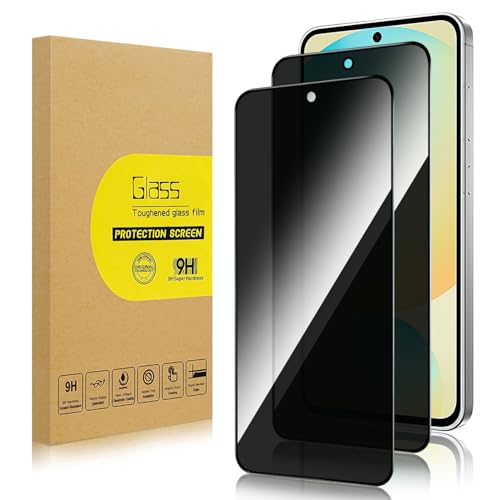 2 Pack Privacy Screen Protector for Samsung Galaxy S24 FE
