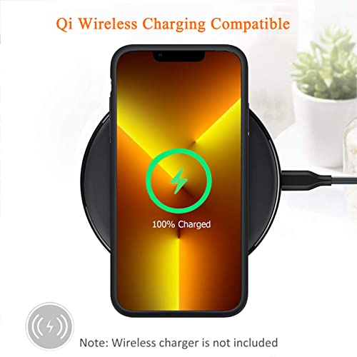 iPhone 13 Pro 10000mAh Rechargeable Portable Battery Case with Wireless Charging, Compatible for iPhone 13 Pro (6.1 inch), Black, Carplay Extended Battery Pack Charger Case - size: iPhone 13 Pro