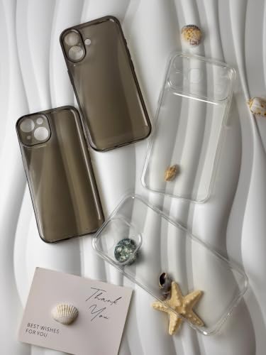 Case Compatible with iPhone 16 Pro Max, Non-Yellowing Shockproof Anti-Scratch Clear Soft Phone Cover with Lens Protector - Clear - color: Clear, size: iPhone 16 Pro Max