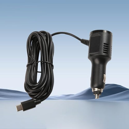 Double USB C Car Charging with Type C Cable for 12V 24V Vehicles Fast Charging Phones Tablets DashCamera