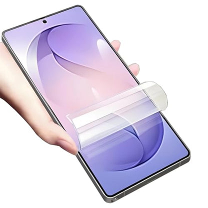 2pcs Flexible Hydrogel Film Compatible With Samsung Galaxy S26+ Plus 6.7" Front Screen Protector Transparent TPU Touch Sensitive Fingerprint Unlock Not Tempered Glass - color: S26+ Plus 6.7"