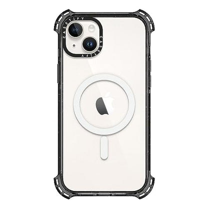 CASETiFY for iPhone 15 Plus Case - Bounce Compatible with MagSafe | Shockproof | 21.3 ft. 6x Military Grade Drop Protection | Black - color: Clear Black, size: Iphone 15 Plus (6.7")