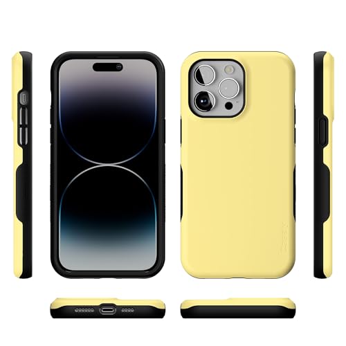 Casely iPhone 14 Pro Max Case | Butter Me Up | Butter Yellow | Bold Protective Design | Compatible with MagSafe - color: Butter Me Up | Butter Yellow