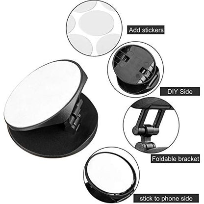 30 Pack Blank Phone Grip Holder, Expandable Phone Grip Stand,Black, White - color: Black, White