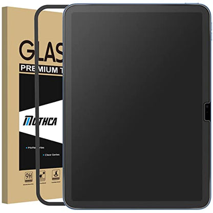 Mothca Matte Glass Screen Protector for iPad 11-inch A16 2025 (11th Generation) / iPad 10th Generation 10.9-inch 2022 Anti-Glare & Anti-Fingerprint Tempered Glass (Not Privacy) with Alignment Frame - size: iPad 11th 11"/iPad 10th 10.9"