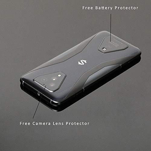 Ibywind for Blackshark 3 Screen Protector,2 Pack,9H Hardness Tempered Glass and Camera Lens Protector,with Alignment Frame,Full Coverage,Bubble Free,Fingerprint Unlock,Scratch Resistant