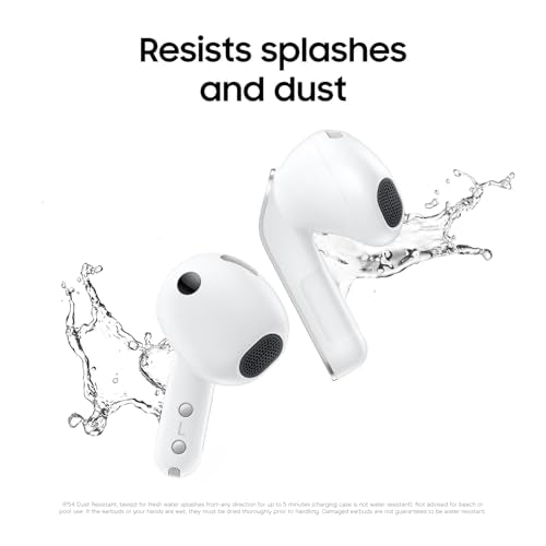 Samsung Galaxy Buds 4 (2026) AI True Wireless Bluetooth Earbuds, White - color: White, style: Buds4