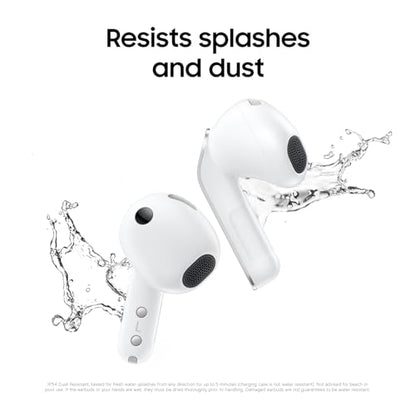 Samsung Galaxy Buds 4 (2026) AI True Wireless Bluetooth Earbuds, White - color: White, style: Buds4
