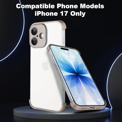 Phone Case Crafted for iPhone 17.Titanium Gray - color: Titanium-gray, size: iPhone 17