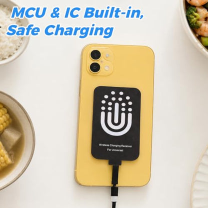 Tiiyee Wireless Charging Receiver, USB C Wireless Charger Adapter Module