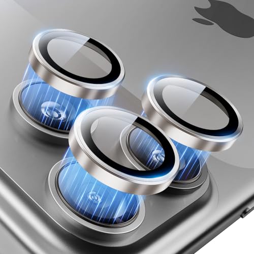 Hoerrye for iPhone 17 Pro Max/17 Pro Camera Lens Protector - Case Friendly - color: Gray