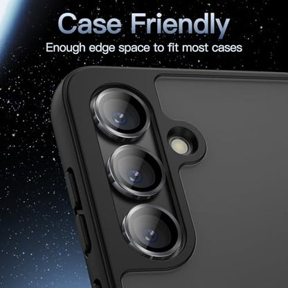 JETech Camera Lens Protector for Samsung Galaxy S24 Plus, Onyx Black, 1 Set - color: Onyx Black
