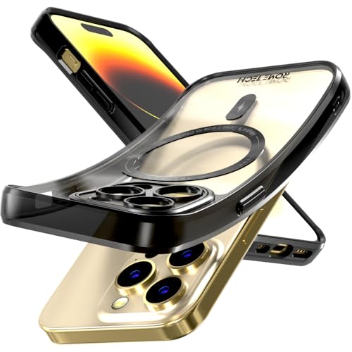 Rome Tech Clear Case Compatible with MagSafe for iPhone 14 Pro (2022) - Slim and Rugged Fit Thin Shockproof Case Compatible with Magsafe Devices - Clarity - style: iPhone 14 Pro