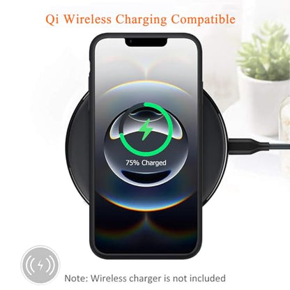 Battery Case for iPhone 17e, Upgraded 10000mAh Rechargeable Portable Charging Case with Wireless Charging Compatible for iPhone 16e/ 17e (6.1inch) with Carplay Extend Battery Pack Charger Case (Black) - size: iPhone 16e/17e -10000mAh
