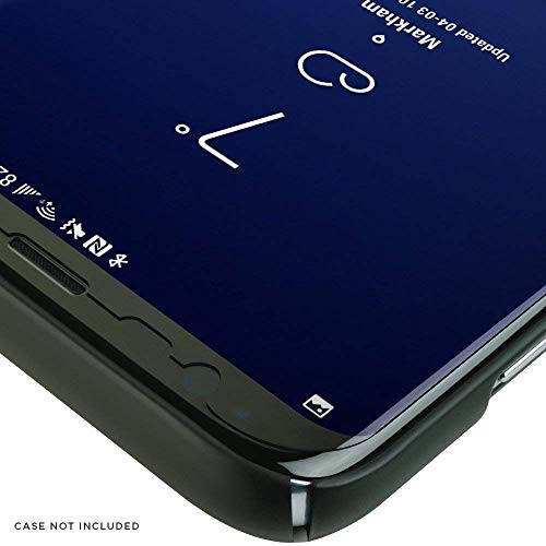 IQShield Screen Protector Compatible with Galaxy S8 5.8 inch (2017)(2-Pack)(Case Friendly)(Updated Version) Anti-Bubble Clear TPU Film - size: 5.6 INCH