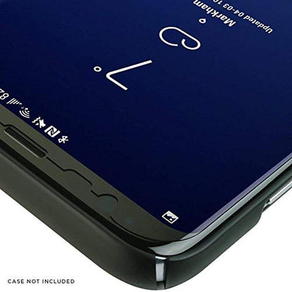 IQShield Screen Protector Compatible with Galaxy S8 5.8 inch (2017)(2-Pack)(Case Friendly)(Updated Version) Anti-Bubble Clear TPU Film - size: 5.6 INCH