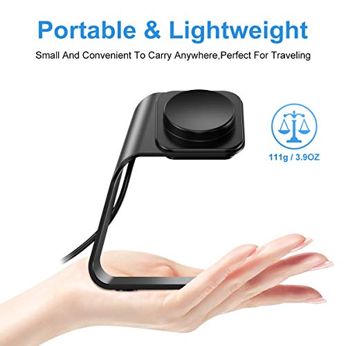 NANW Charger Dock Compatible with Samsung Galaxy Watch 7/6/5 Pro/4/3/Active 2 - USB Replacement Charging Cable Dock Stand Accessories