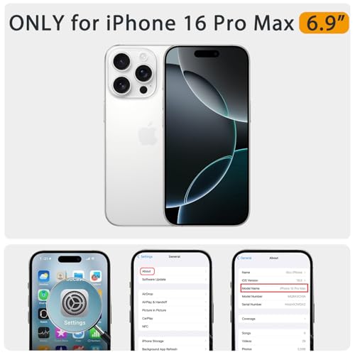 for iPhone 16 Pro Max Case Tortoise Shell Cute Design | [Military Grade Protection], 8FT Drop Resistant Shockproof Heavy Duty Phone Case Cover Women Men for iPhone 16 Pro Max 6.9” - size: iPhone 16 Pro Max