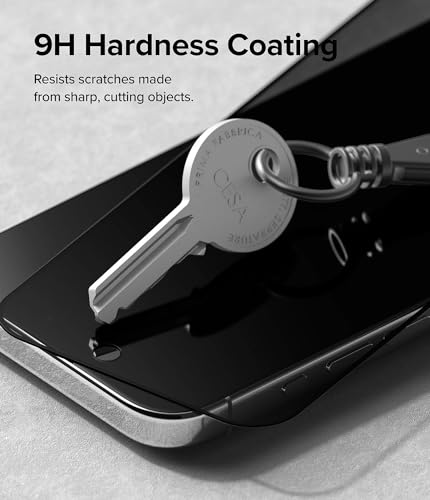 Ringke for iPhone 15 Pro Max Screen Protector [Privacy Glass] - size: iPhone 15 Pro Max