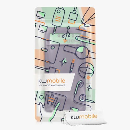 kwmobile Case Compatible with Google Pixel 6 Case - TPU Silicone Phone Cover with Soft Finish - Pale Iris - color: Pale Iris, size: Pixel 6