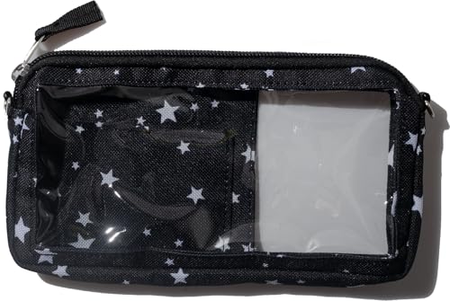 DQL Lightweight Women's Crossbody Phone Pouch with Touchscreen-Friendly Design, Interior Card Slot, Adjustable Strap, Small Crossbody Phone case Holder – Compact & Stylish Phone Wallet (Starry) - color: Starry