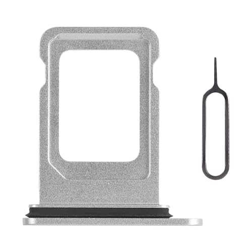for iPhone 12 Silver Single SIM Card Tray Slot Replacement