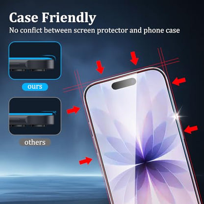 2+1+2 Pack Screen Protector for iPhone 17 - size: 17