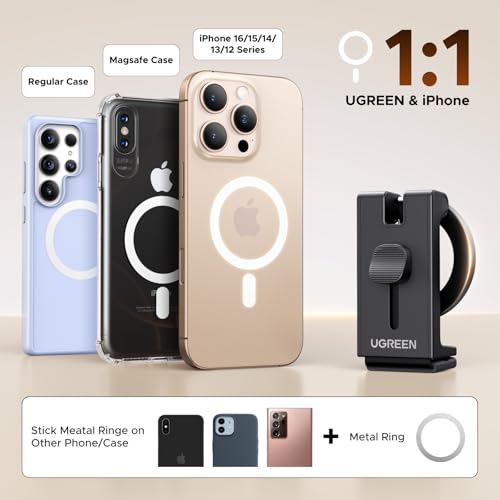 UGREEN Airplane Phone Holder, MagSafe Magnetic Phone Mount for Travel
