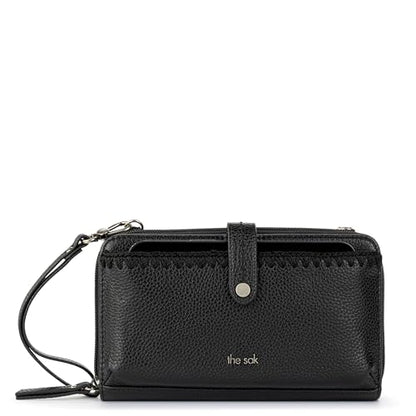 The Sak Iris Smartphone Crossbody Purse - Small Women's Cellphone Bag & Wallet For Everyday- Convertible Wristlet With Zipper | Fits Most Smartphones, Card Slots & Zip Pocket, Detachable Wristlet & Crossbody Straps, Hands-Free for Travel & Errands - color